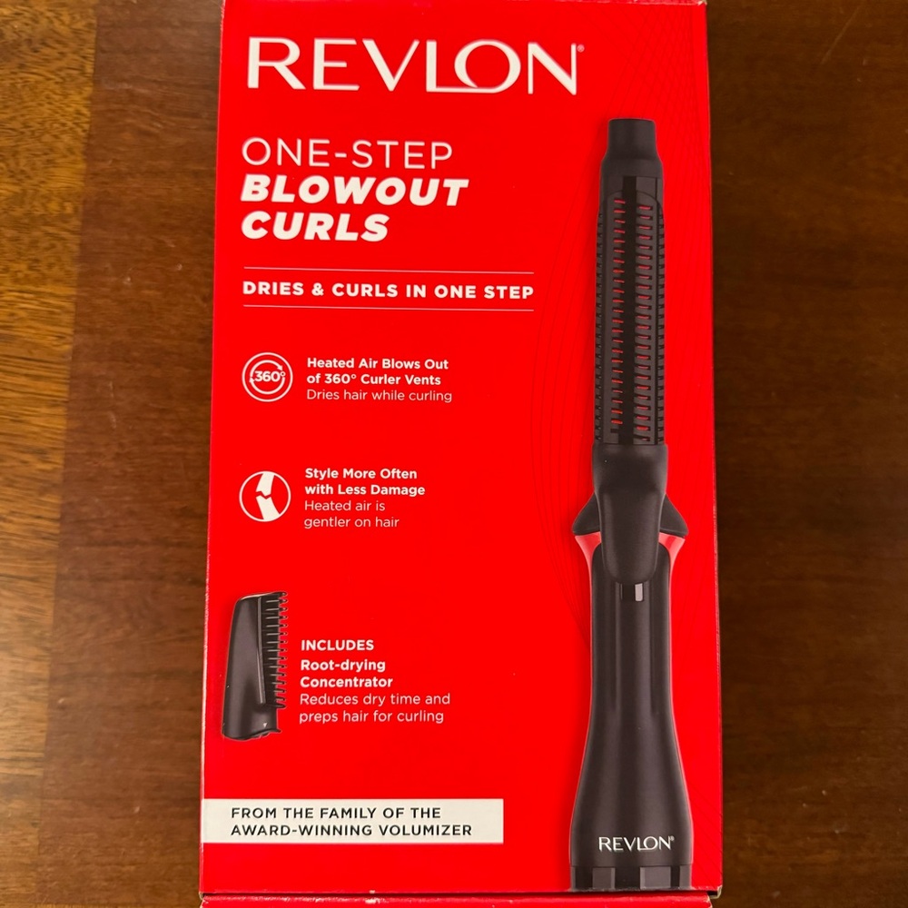 NEW REVLON One-Step Blowout Curls